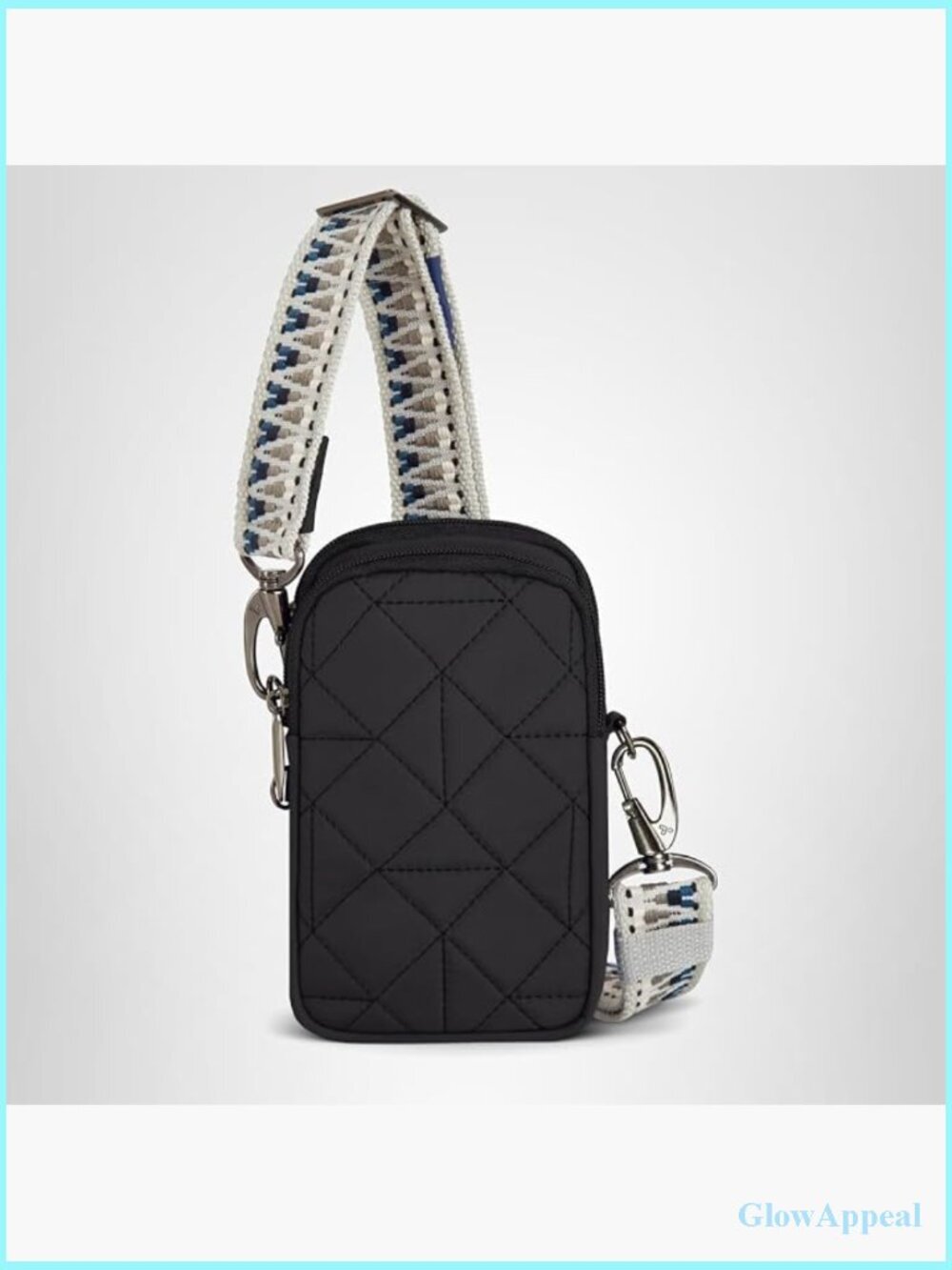 Anti-Theft Crossbody Bag with RFID Blocking Slash-Resistant